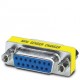 VS-15-GC-BU/BU 1652664 PHOENIX CONTACT Inverseur de genre mâle-femelle SUB-D