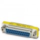 VS-25-GC-BU/BU 1652680 PHOENIX CONTACT Inverseur de genre mâle-femelle SUB-D