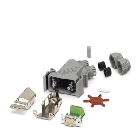 VS-09-PROFIBUS-SP 1654345 PHOENIX CONTACT Conector enchufable D-SUB, índice de protección: IP67, número de p..