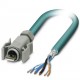 VS-04-2X2X26C7/7-67A/OE/1,0 1655742 PHOENIX CONTACT Cable USB confeccionado, apantallado, color: RAL 5021 (a..