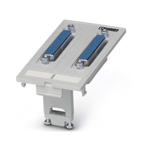 VS-SI-FP-2DSUB25-GC-BU/ST 1657753 PHOENIX CONTACT Placa frontal con insertos de contactos, plástico, 2 x D-S..