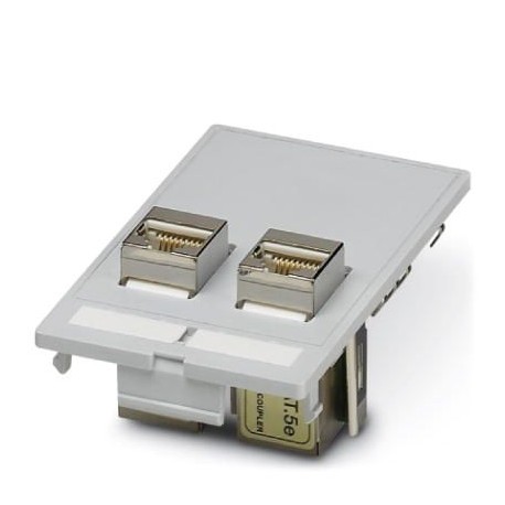 VS-SI-FP-2RJ45-5-MOD-BU/BU 1657766 PHOENIX CONTACT Datenfrontplatte