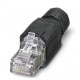 VS-08-RJ45-5-Q/IP20 BK 1658008 PHOENIX CONTACT Conector enchufable RJ45, diseño: RJ45, índice de protección:..