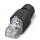 VS-08-RJ45-5-Q/IP20 BK 1658008 PHOENIX CONTACT Штекерный соединитель RJ45