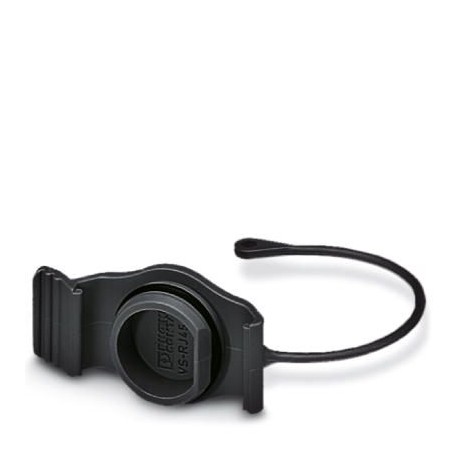 VS-08-SD-F-BK 1658066 PHOENIX CONTACT Tapa protectora, IP67, ejecución plana, ejecución plana, para cubrir e..