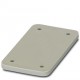 HC-B 6-AP-GY 1660368 PHOENIX CONTACT Placa de cierre HEAVYCON, para aberturas de pared de la construcción B6..