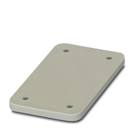 HC-B 6-AP-GY 1660368 PHOENIX CONTACT Placa de cierre HEAVYCON, para aberturas de pared de la construcción B6..