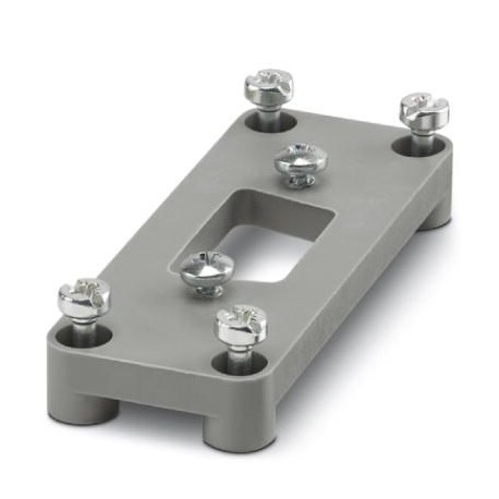 HC-D 15-ADP/1 DSUB 9 1661312 PHOENIX CONTACT Placa adaptadora D-SUB, para el equipamiento con un conector D-..