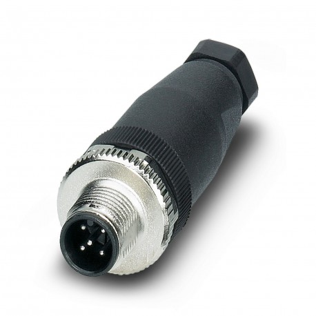 SACC-M12MS-5CON-PG 7-M 1663116 PHOENIX CONTACT Conector, Universal, 5-polos, Conector macho recto M12, codif..