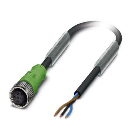 SAC-3P- 1,5-PUR/M12FS B 1668072 PHOENIX CONTACT Cable para sensores/actuadores
