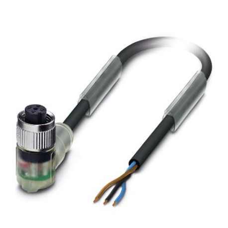 SAC-3P- 1,5-PUR/M12FR-2L B 1668250 PHOENIX CONTACT Cable para sensores/actuadores