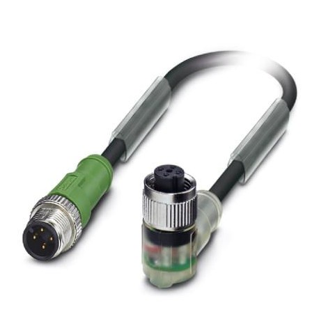 SAC-4P-M12MS/0,3-PUR/M12FR-3L 1668519 PHOENIX CONTACT Cable para sensores/actuadores