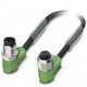 SAC-4P-M12MR/0,6-PUR/M12FR 1668726 PHOENIX CONTACT Câbles pour capteurs/actionneurs