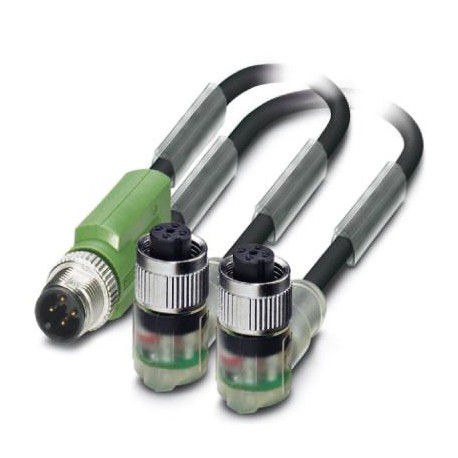 SAC-3P-M12Y/2X0,6-PUR/M12FR2LB 1669042 PHOENIX CONTACT Cavo sensore-attuatore