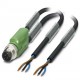 SAC-3P-M12Y/2X3,0-PUR 1669699 PHOENIX CONTACT Câbles pour capteurs/actionneurs