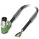 SAC-5P-M12MR/3,0-PUR 1669806 PHOENIX CONTACT Cable para sensores/actuadores, 5-polos, PUR sin halógenos, neg..