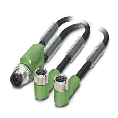 SAC-3P-M12Y/2X1,5-PUR/M 8FR 1671399 PHOENIX CONTACT Sensor/actuator cable