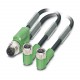 SAC-3P-M12Y/2X3,0-PUR/M 8FR 1671409 PHOENIX CONTACT Câbles pour capteurs/actionneurs