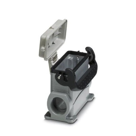 HC-B 16-SMLD-84/O1PG21 1677908 PHOENIX CONTACT Caixa da base com trava de bloqueio, altura 84 mm, com suport..