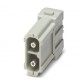 HC-M-02-MOD-ST 1679346 PHOENIX CONTACT HEAVYCON contact insert module, male, 2-pos., axial screw connection
