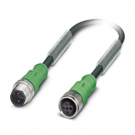 SAC-3P-M12MS/0,6-PUR/M12FS 1681512 PHOENIX CONTACT Câbles pour capteurs/actionneurs