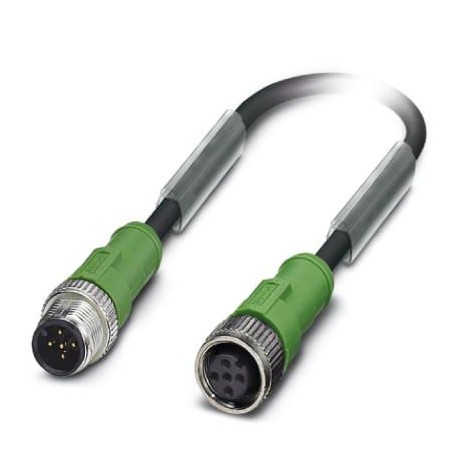 SAC-5P-M12MS/0,6-PUR/M12FS 1681596 PHOENIX CONTACT Câbles pour capteurs/actionneurs