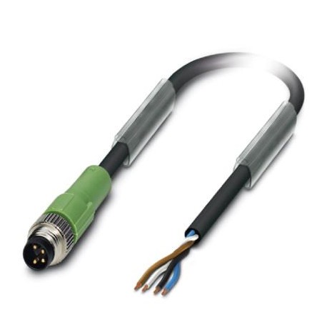 SAC-4P-M 8MS/3,0-PUR 1681790 PHOENIX CONTACT Cable para sensores/actuadores, 4-polos, PUR sin halógenos, neg..