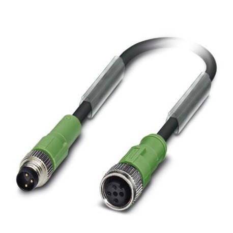 SAC-3P-M 8MS/0,3-PUR/M12FS 1682304 PHOENIX CONTACT Cable para sensores/actuadores