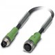 SAC-3P-M 8MS/0,6-PUR/M12FS 1682317 PHOENIX CONTACT Câbles pour capteurs/actionneurs