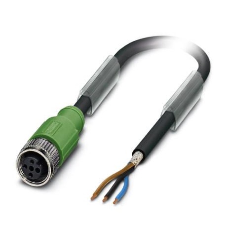 SAC-3P- 1,5-PUR/M12FS SH 1682786 PHOENIX CONTACT Cable para sensores/actuadores