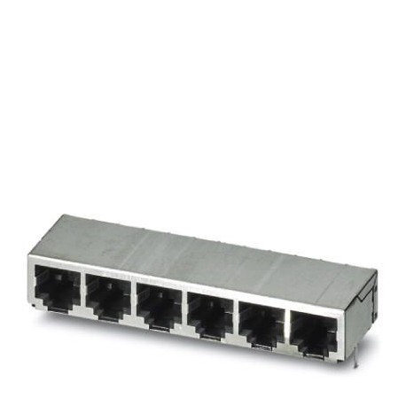 VS-08-BU-RJ45/LP-6 1688612 PHOENIX CONTACT Inserto portacontatti femmina RJ45, x6, per montaggio su c.s., CA..