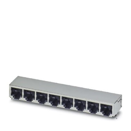 VS-08-BU-RJ45/LP-8 1688625 PHOENIX CONTACT Isolant femelle RJ45, 8 x, pour montage sur C.I., CAT5e, 8 pôles,..