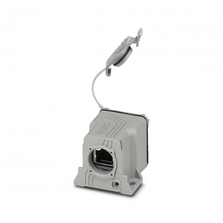 VS-08-KU-IP67 1689268 PHOENIX CONTACT Acoplamiento RJ45, IP67, CAT5e,con tapa protectora, color: Gris