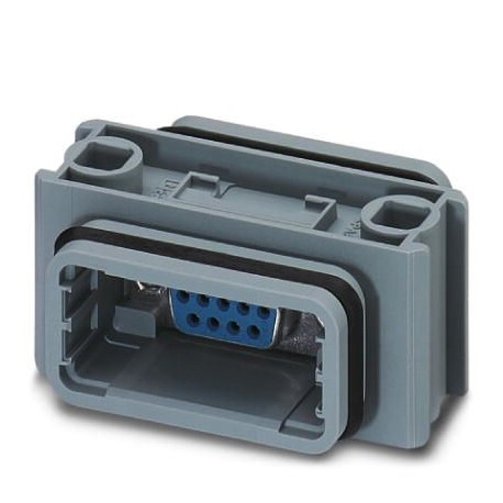 VS-09-KU-BU/BU 1689637 PHOENIX CONTACT Acoplamiento D-SUB, índice de protección: IP67, número de polos: 9, m..