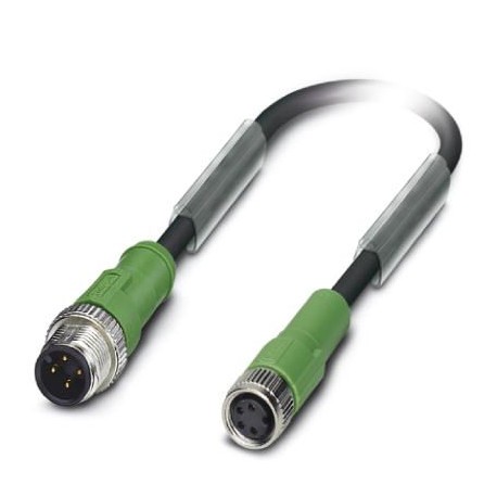 SAC-4P-M12MS/0,6-PUR/M 8FS 1693076 PHOENIX CONTACT Câbles pour capteurs/actionneurs
