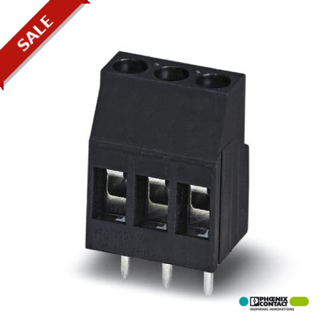 MKDS 3/ 2-B-5,08 BK 1706455 PHOENIX CONTACT Terminal de tarjetas de circuitos impresos, corriente nominal: 2..