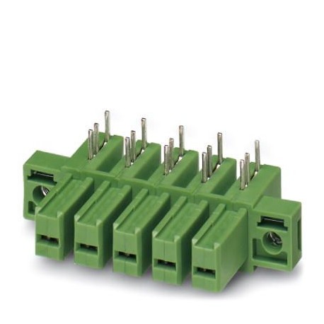 IPC 5/ 4-GFU-7,62 1708734 PHOENIX CONTACT Carcasa base placa de circuito impreso, sección nominal: 6 mm2, co..