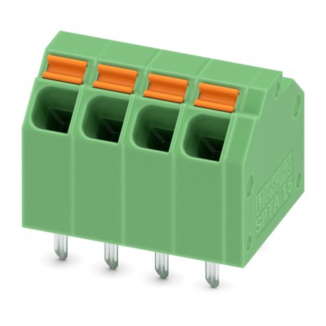 SPTA 1,5/ 4-3,81 1751493 PHOENIX CONTACT Terminal de tarjetas de circuitos impresos, corriente nominal: 17,5..