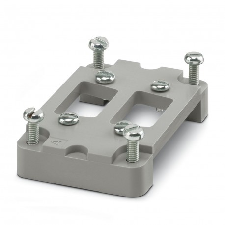 HC-B 6-ADP/2 DSUB 9 1775460 PHOENIX CONTACT Placa adaptadora D-SUB, para el equipamiento con dos conectores ..
