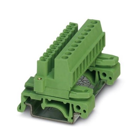 UMSTBVK 2,5/10-STF-5,08 1859250 PHOENIX CONTACT Conector para carril, sección nominal: 2,5 mm2, color: verde..