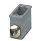 VC-MP-A2 1884416 PHOENIX CONTACT Embase, en métal, à revêtement en poudre type 2, nombre de modules 3, press..