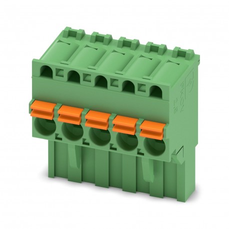 FKCVR 2,5/ 5-ST 1909744 PHOENIX CONTACT Conector de placa de circuito impreso, sección nominal: 2,5 mm2, col..
