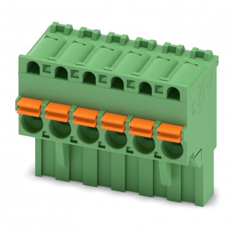 FKCVR 2,5/ 6-ST 1909757 PHOENIX CONTACT Conector de placa de circuito impreso, sección nominal: 2,5 mm2, col..