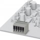ST 2,5-PCB/ 7-G-5,2 1980420 PHOENIX CONTACT Custodie passaparete