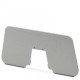 UHV -TP1 2130402 PHOENIX CONTACT Placa separadora, anchura: 2 mm, altura: 68,3 mm, color: gris