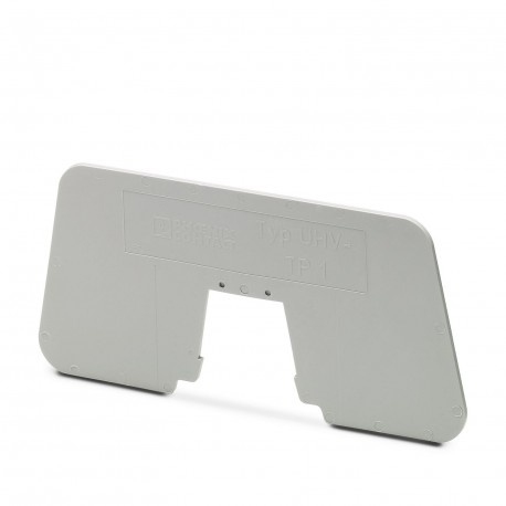 UHV -TP1 2130402 PHOENIX CONTACT Placa separadora, anchura: 2 mm, altura: 68,3 mm, color: gris