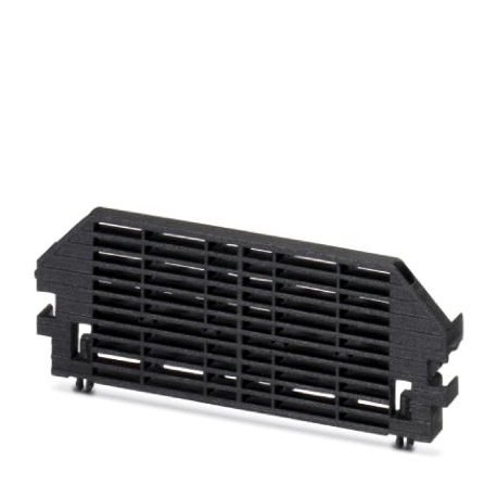 UM-PRO LID-92 BK 2200172 PHOENIX CONTACT Cajas de perfil extruido, Bloqueo, Elemento lateral para cobertor d..
