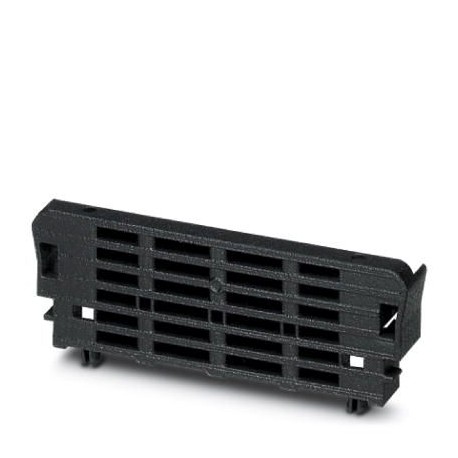 UM-PRO LID-73N BK 2200174 PHOENIX CONTACT Cajas de perfil extruido, Bloqueo, Elemento lateral para cobertor ..