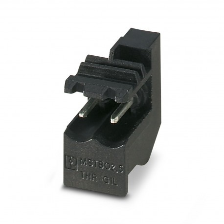 MSTBO 2,5/ 2-G1L THRR32 BK 2200251 PHOENIX CONTACT Carcasa base placa de circuito impreso, sección nominal: ..