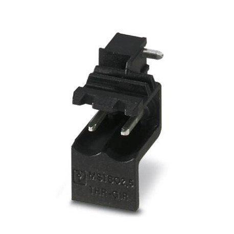 MSTBO 2,5/ 2-G1R THRR32 BK 2200252 PHOENIX CONTACT Carcasa base placa de circuito impreso, sección nominal: ..
